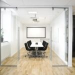 meeting room; white clean meeting room; conference table